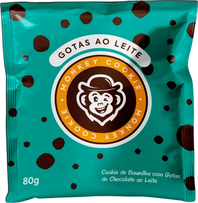 Embalagem — Cookie Gotas ao Leite